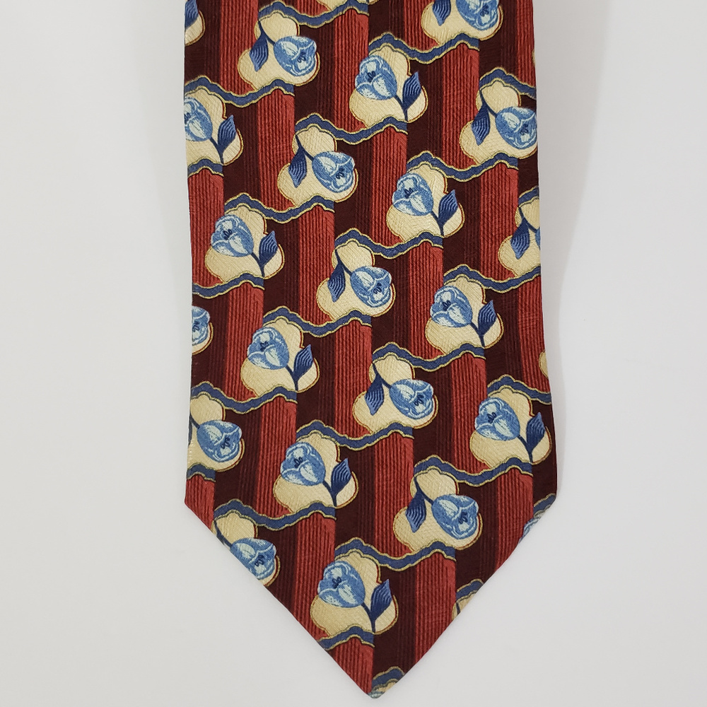 Ermenegildo Zegna Dress Suit Necktie 100% Silk